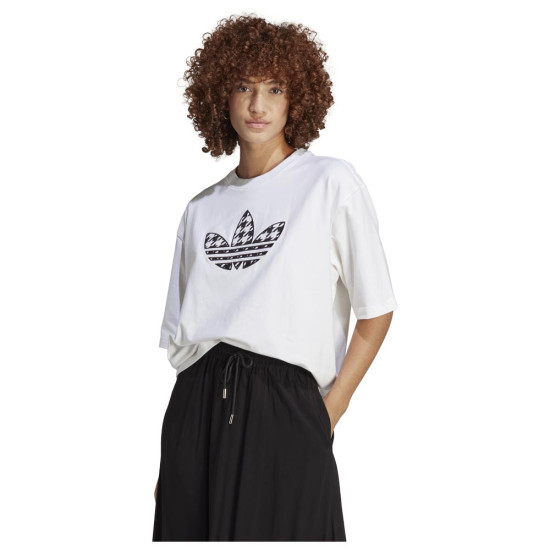 Adidas Γυναικεία κοντομάνικη μπλούζα Trefoil
